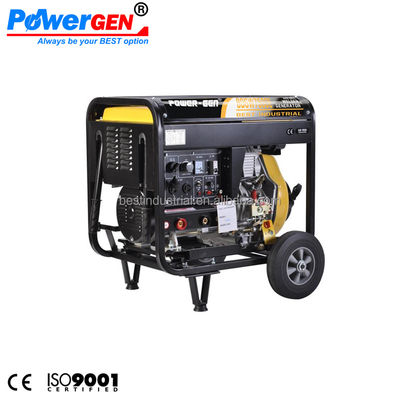 qualità  With 2 operating modes! ! ! 180A Max Diesel Engine 10HP Diesel Generator 5KW Portable Welding Welding Machine BDGW7500E fabbrica
